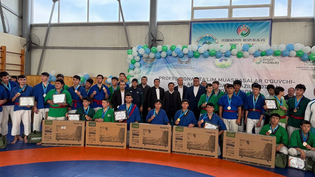 Qo‘qonda “Barkamol avlod – 2025” sport musobaqalarining respublika final bosqichi yakunlandi