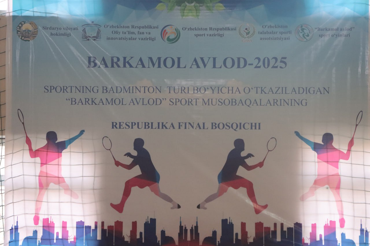 Badminton bo‘yicha respublika final bosqichi bellashuvlari boshlandi