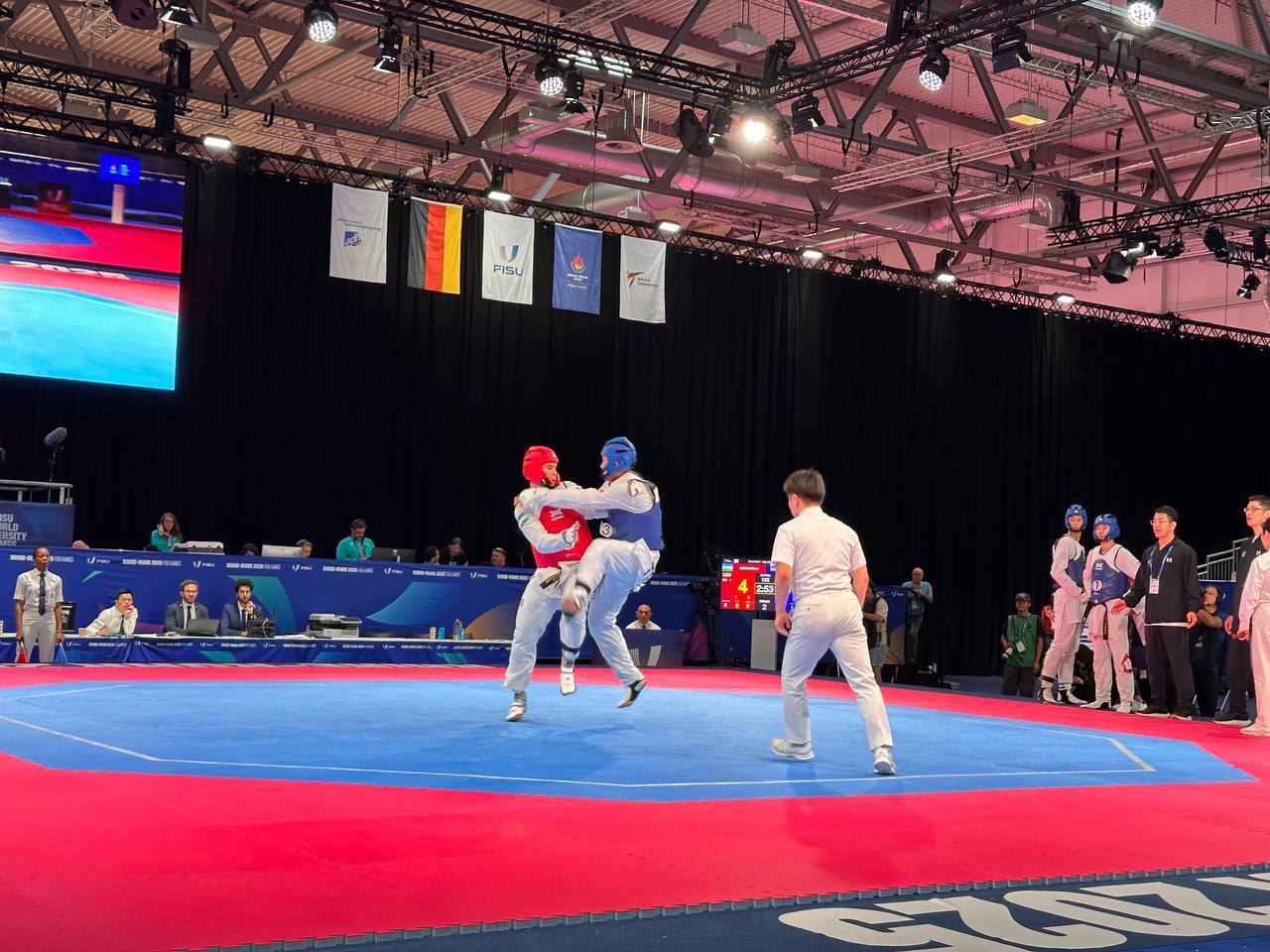 Universiada oʻyinlarida taekvondochilarimiz erkaklar jamoaviy dasturida sovrindor boʻldi