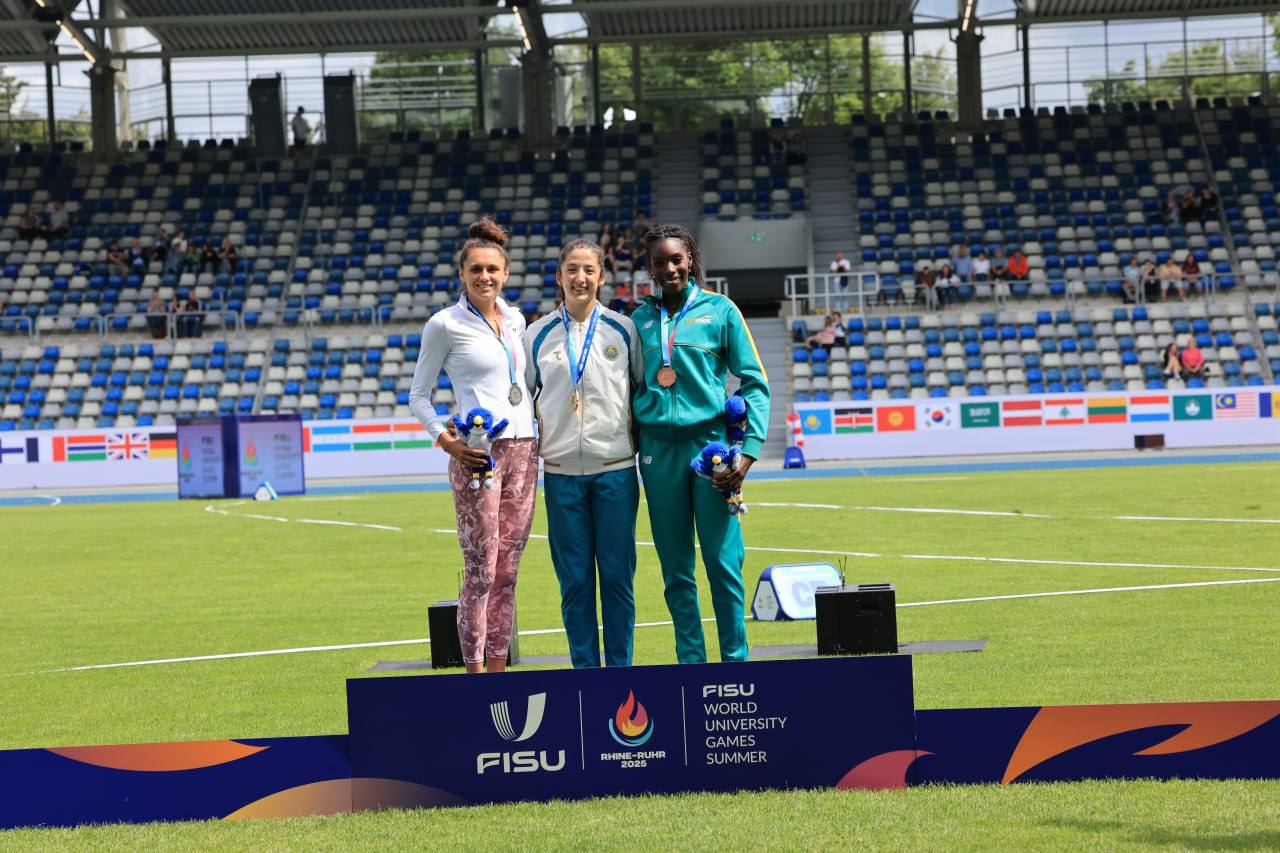 Sharifa Davronova Butunjahon yozgi Universiada oʻyinlari oltin medali bilan taqdirlandi