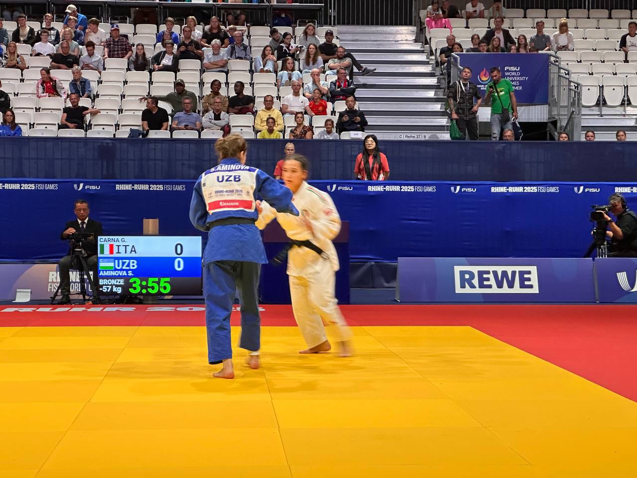 Shukurjon Aminova Butunjahon yozgi Universiada o`yinlari bronza medalini qoʻlga kiritdi