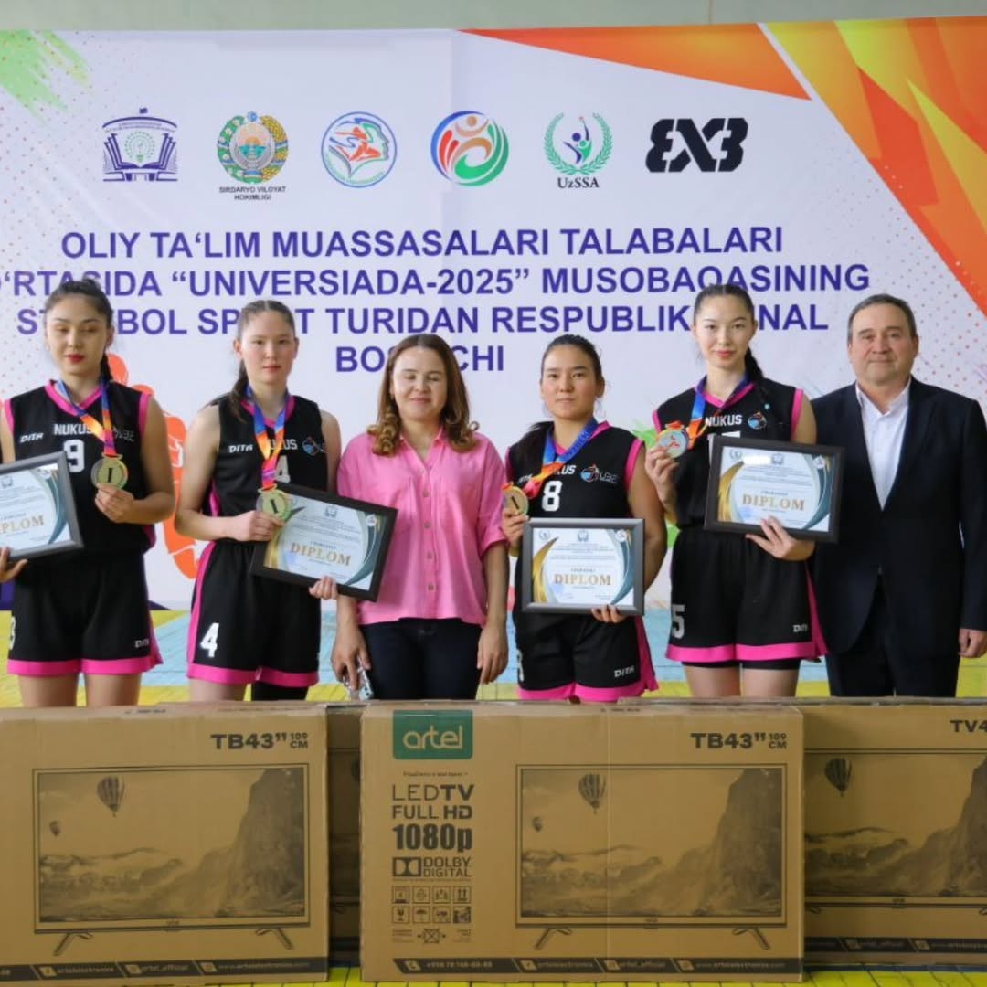  Stritbol bo‘yicha “Universiada–2024” musobaqalarining Respublika final bosqichi yakunlandi