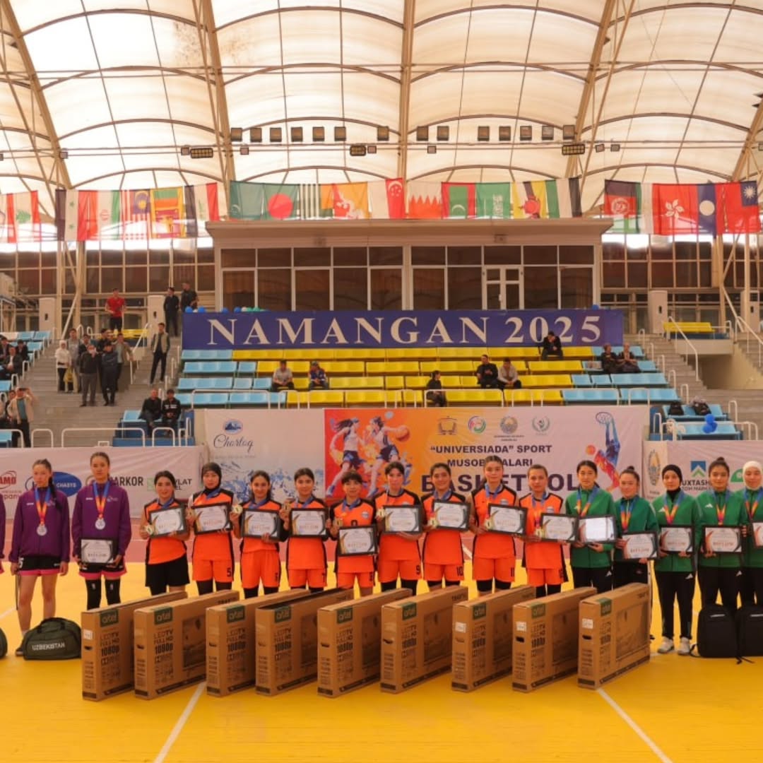  “Universiada–2025”: Basketbol bo‘yicha Respublika final bosqichi yakunlandi